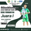 Denis Firmansyah, Siswa SMP Wachid Hasyim 1 Surabaya Raih Juara 1 Sepak Bola Piala Soeratin U-13 Tingkat Nasional